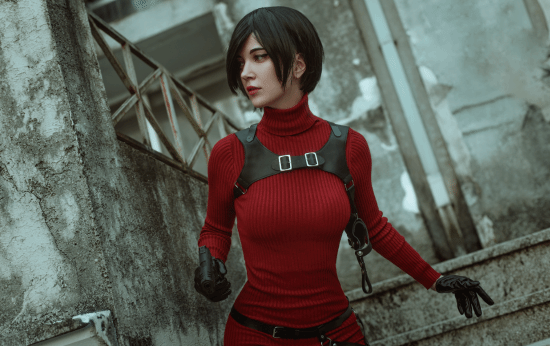 海外博主的《生化危机》艾达王cosplay作品欣赏