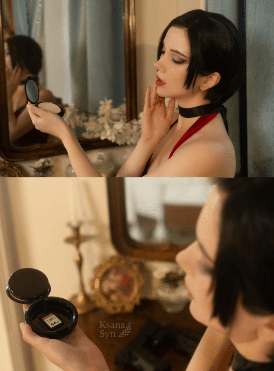 海外博主的《生化危机》艾达王cosplay作品欣赏