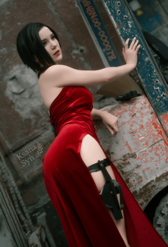 海外博主的《生化危机》艾达王cosplay作品欣赏