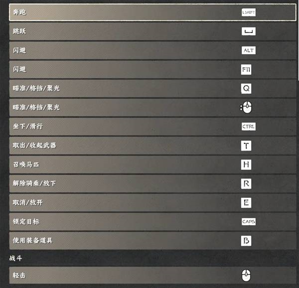 经验之谈:《红色沙漠》键鼠操作设置建议一览