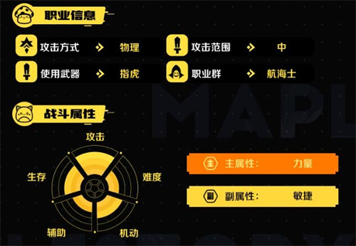 冒险岛枫之传说奇袭者带什么武器 和冲锋队长哪个好