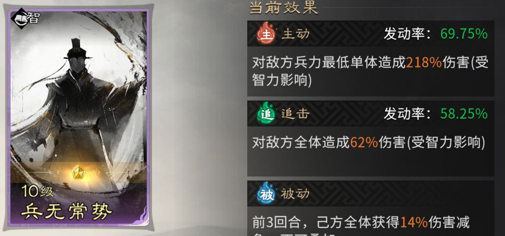 《三国:天下归心》追击灼烧队阵容推荐
