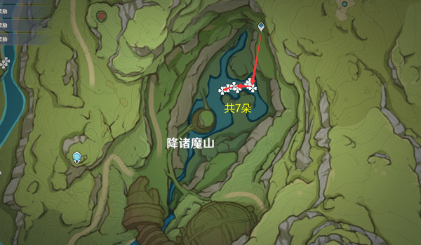 原神月莲哪里多 原神月莲采摘地点位置及路线