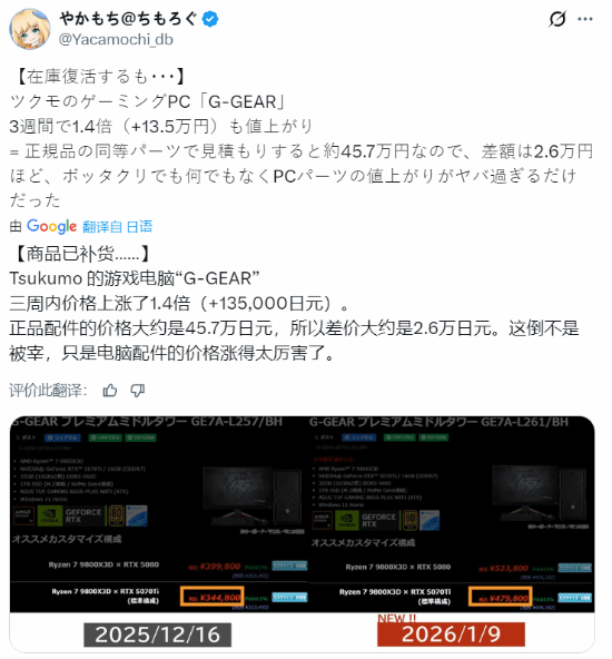 PC价格失控!PS5突然成了“性价比之王”?