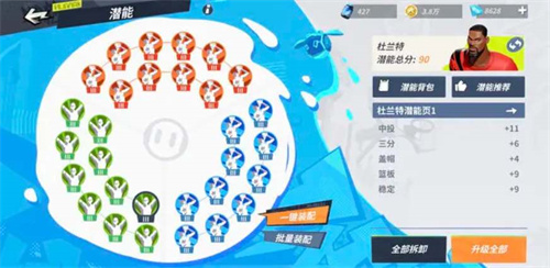 全明星街球派对杜兰特必点天赋推荐 杜兰特获取攻略
