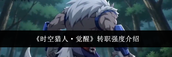 《时空猎人·觉醒》转职强度介绍