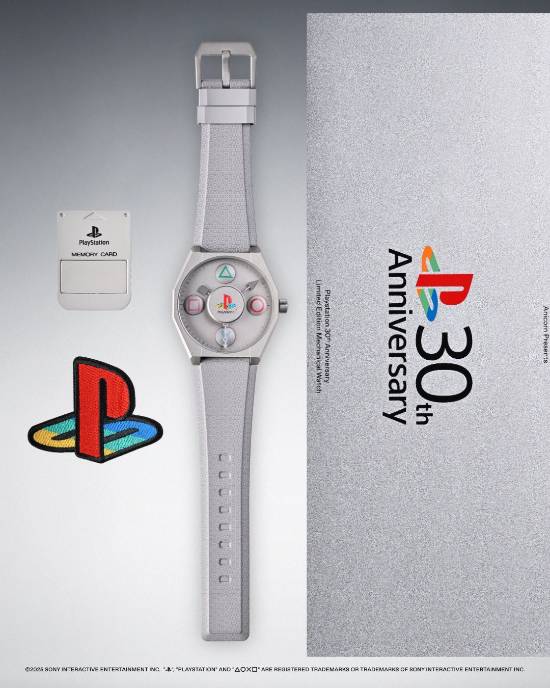 PlayStation推出30周年限定手表：高端大气 粉丝必备！ 